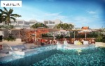 Piscină cu zonă de relaxare - vizualizare