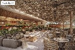 Terasa restaurantului - vizualizare