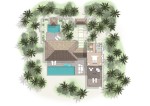 re?edin?ă pe plajă cu 2 dormitoare - etaj - plan