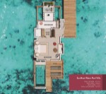 Vilă de apă cu piscină - plan