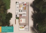 Plan de etaj cu vedere la ocean pentru familie
