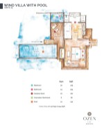 Vila Wind cu piscină - plan