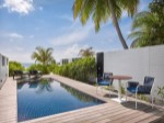Vilă de lux pe plajă cu piscină - terasă