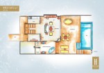 Planul apartamentului Ocean