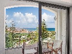 Cameră dublă superioară, vedere laterală la mare