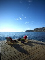 Terasă lângă plajă