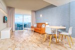 Zonă de living în apartament superior