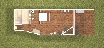Bungalou Deluxe, vedere la grădină - Plan etaj