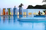 Vedere de seară a piscinei