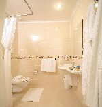 Cameră dublă cu vedere la grădină, baie