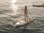 Paddle boarding