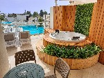 Terasă în camera dublă cu jacuzzi