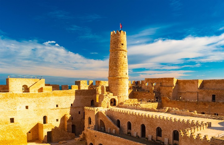 Fort medieval Monastir Tunisia